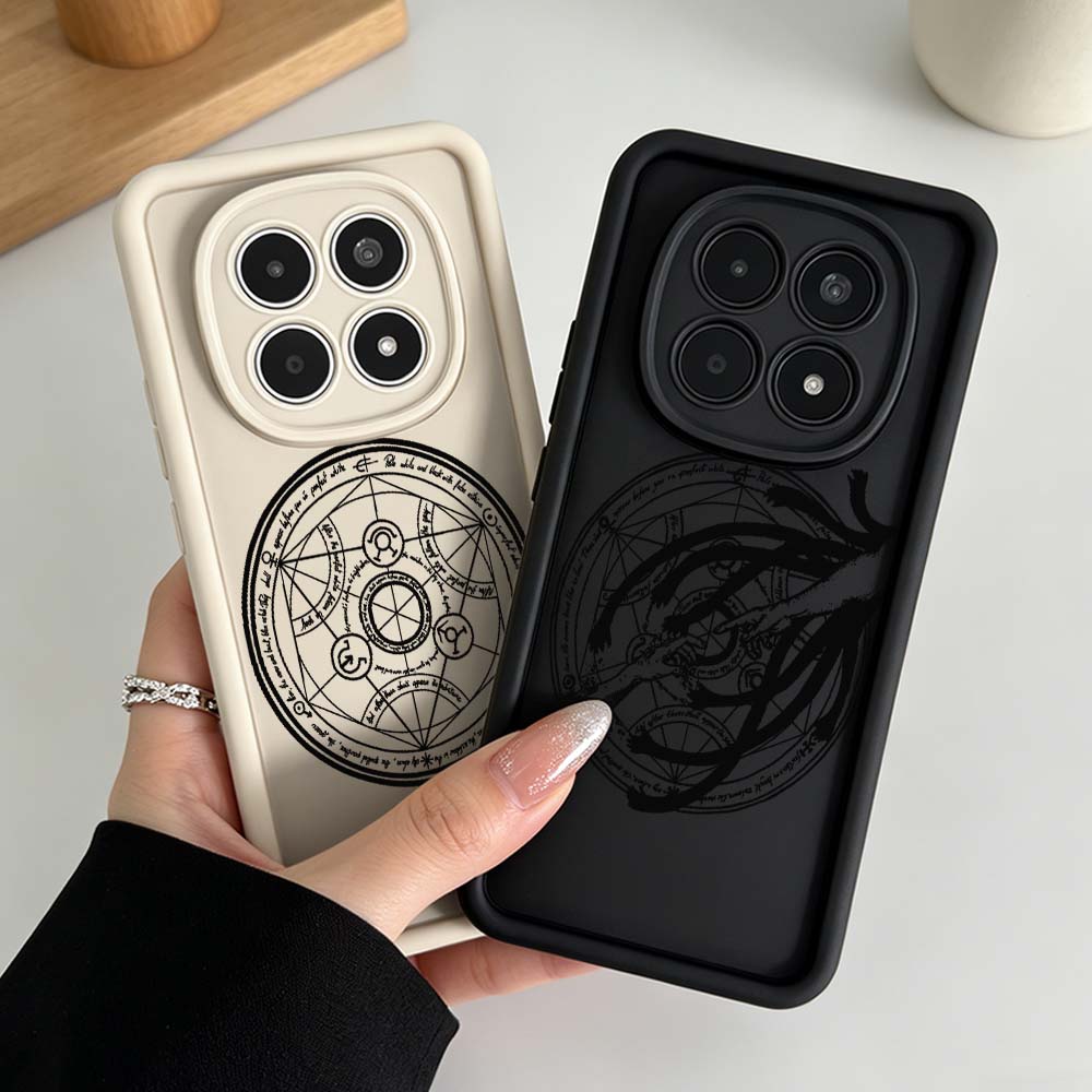 Xiaomi Redmi Note 13 - Funda de silicona Fullmetal Alchemist para