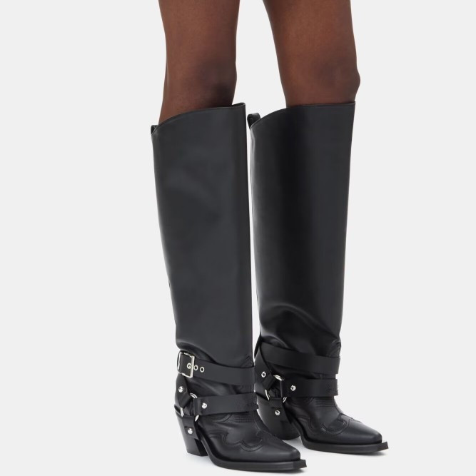 Leather Classic Strap - Botas de vaquero hasta la rodilla