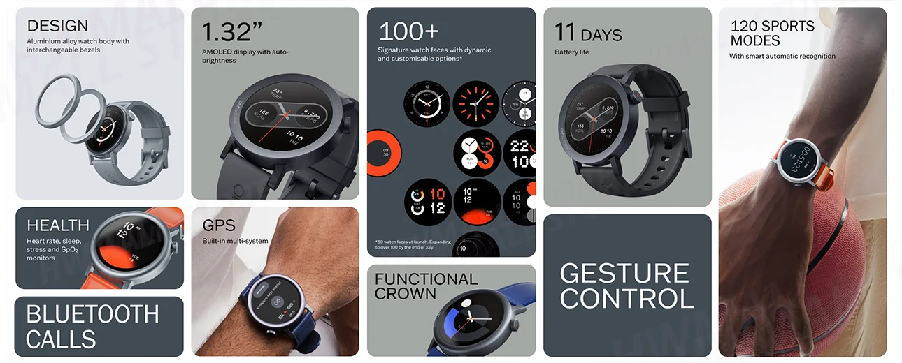 Reloj inteligente CMF Watch Pr - Smartwatch X12 reseña y precio