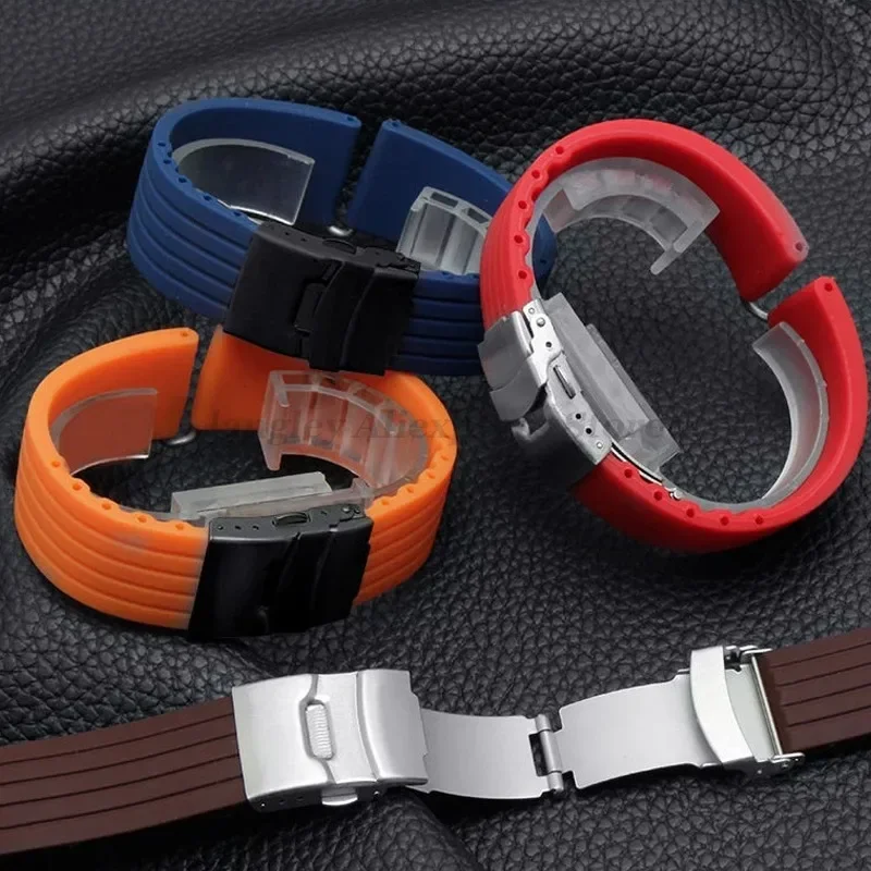 Correa de reloj de silicona de - Fossil Smartwatch Accessories reseña y precio