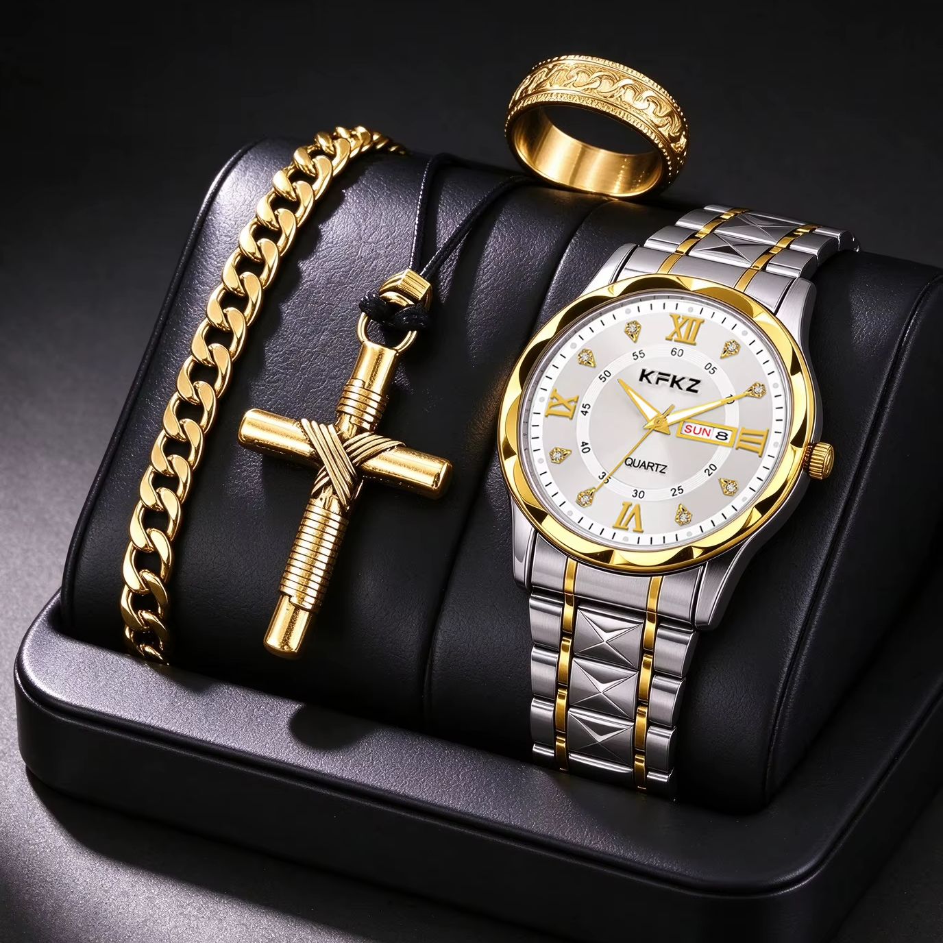 Juego de 4 relojes de cuarzo p - Best Smartwatch Accessories reseña y precio
