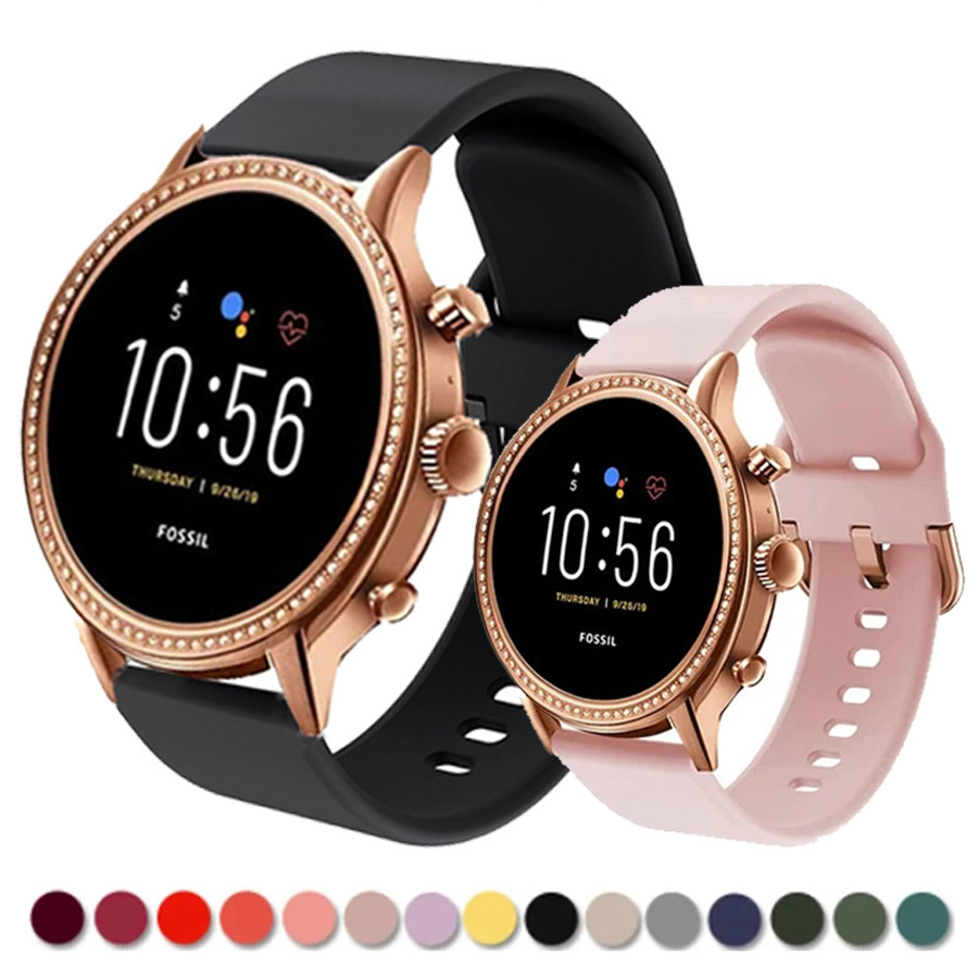 Correa de silicona para reloj  - Fossil Smartwatch Accessories reseña y precio